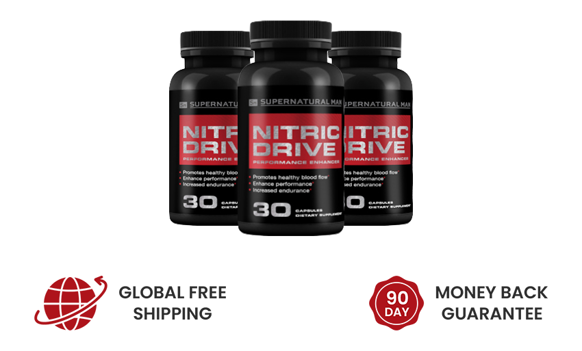 3 Bottles of Nitric Drive