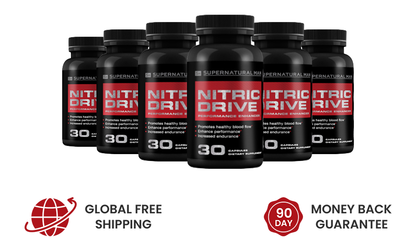 6 Bottles of Nitric Drive